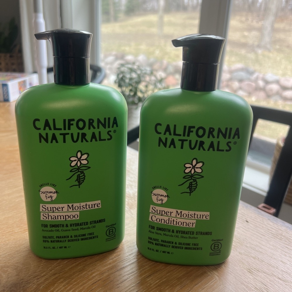 California Naturals Super Moisture Shampoo &‎ Conditioner Set Summer Fig 16.5 Oz